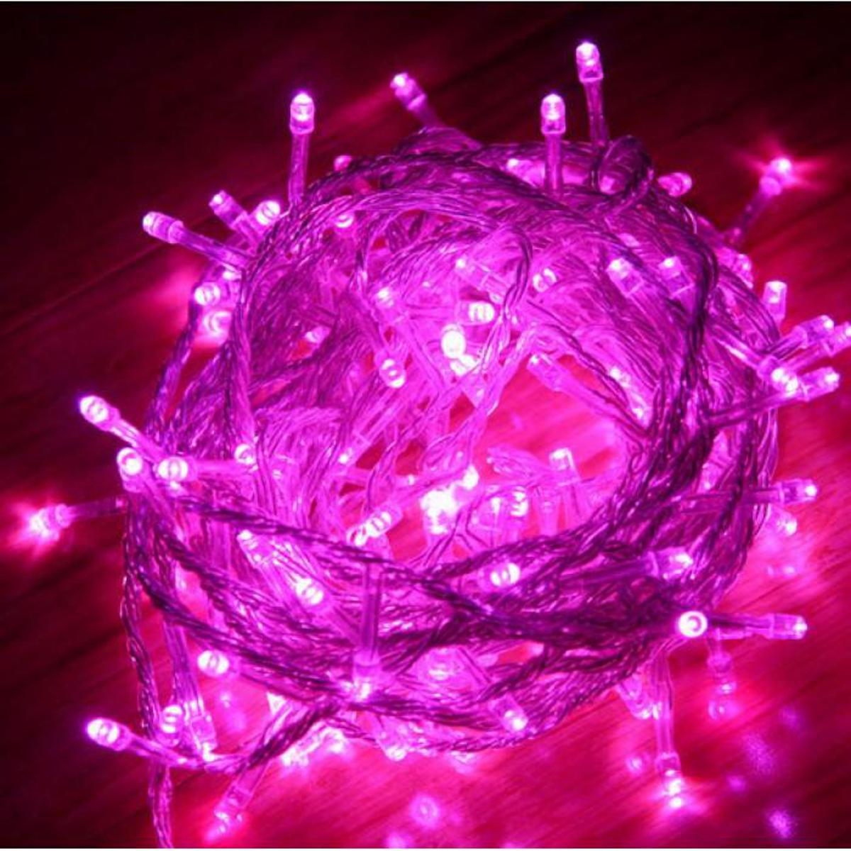 Electric Operated Still Fairy Lights - 18 Feet Length for Home / Party Decoration