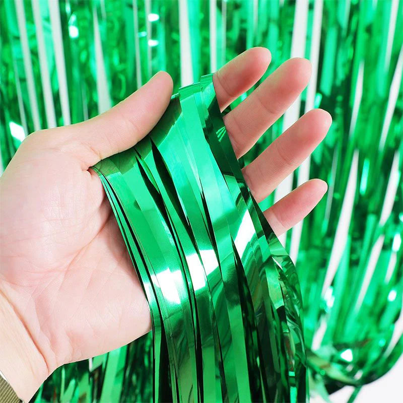 Fringes Foil Curtains Best for Back Drop Wall Decoration for Birthday and Parties Celebration