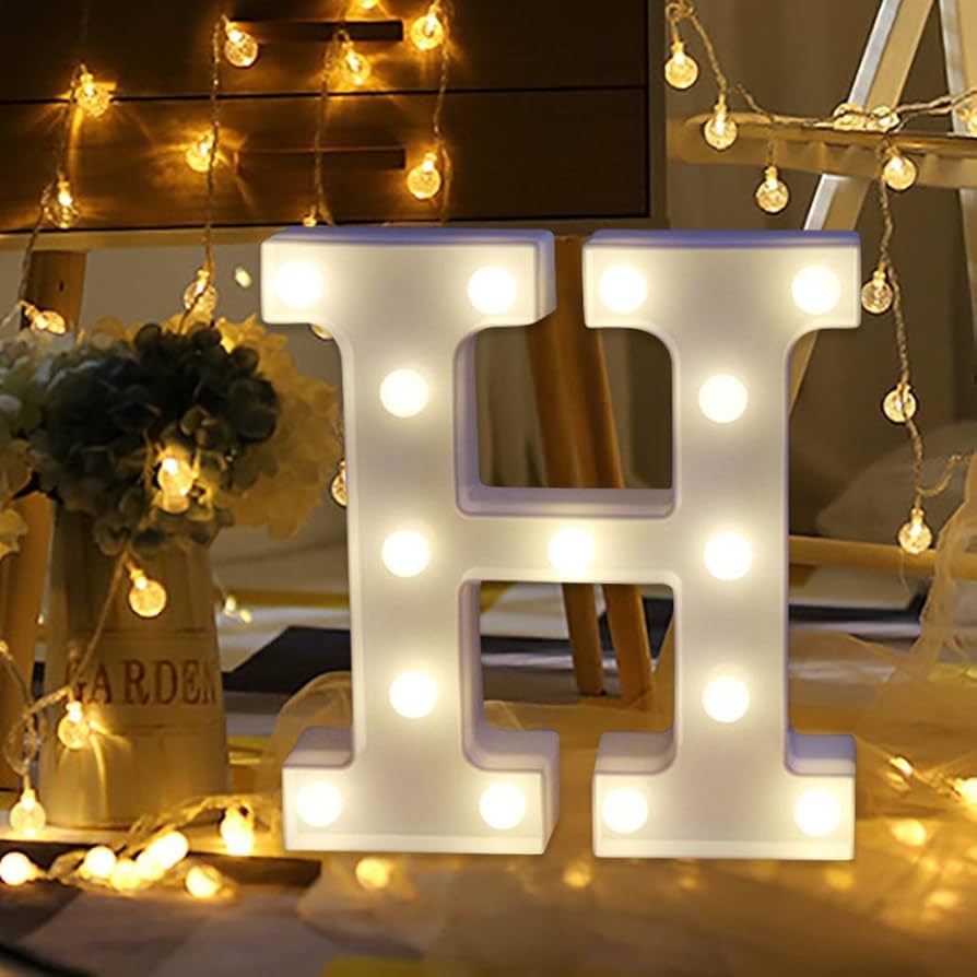 Alphabets LED Candles For Birthday, Anniversary Cake Decoration and Celebration