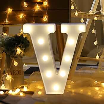 Alphabets LED Candles For Birthday, Anniversary Cake Decoration and Celebration