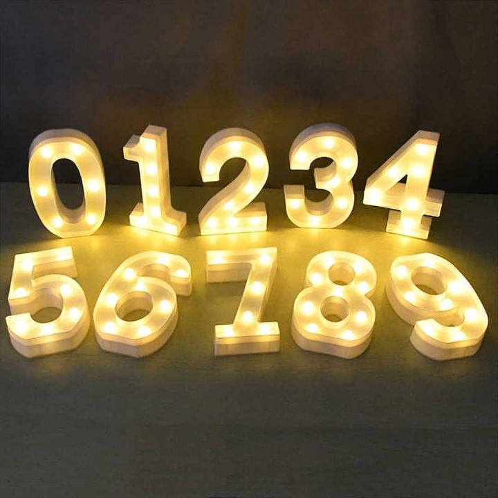 Numbers LED Candles For Birthday, Anniversary Cake Decoration and Celebration