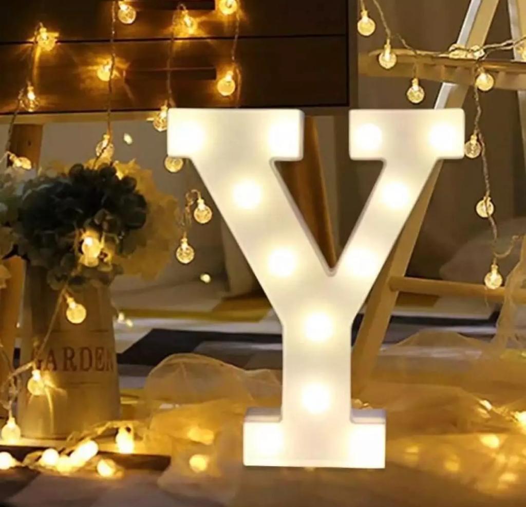 Alphabets LED Candles For Birthday, Anniversary Cake Decoration and Celebration