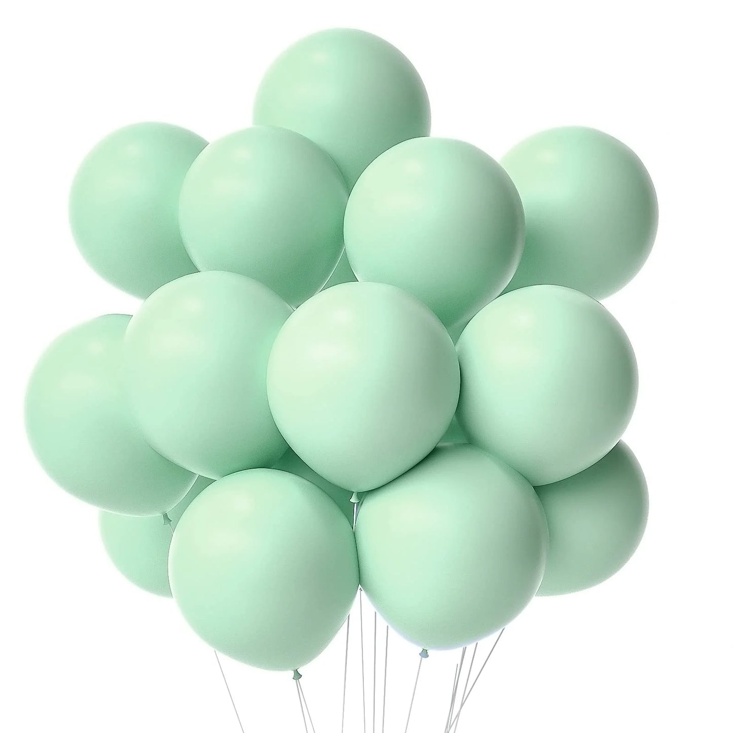 Green Color Pastel Macaron Balloons Birthday Wedding Baby Shower Party Decoration