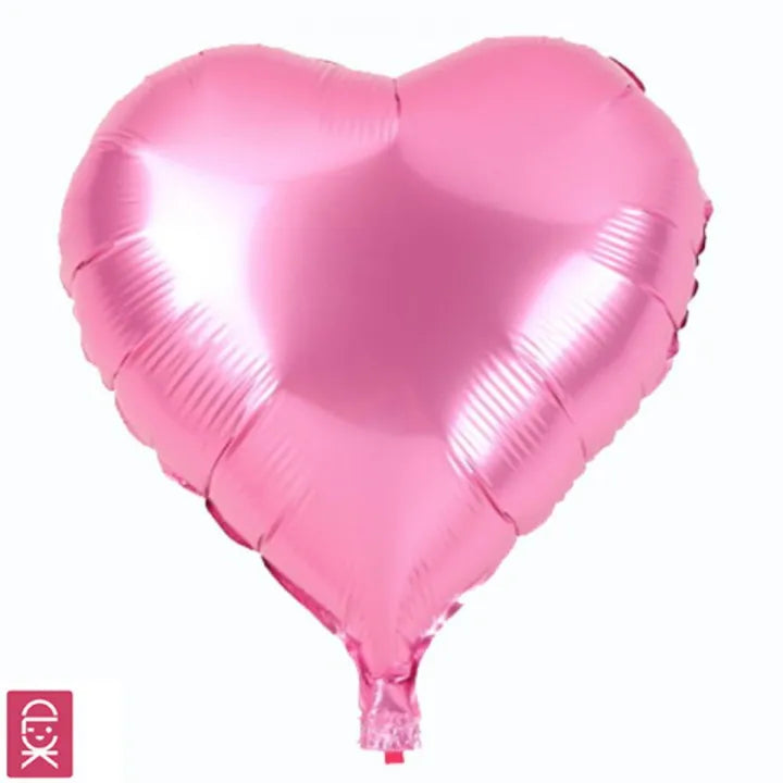 Heart Shaped Foil Balloon For Party Decoration and Celebration (Pack of 2)