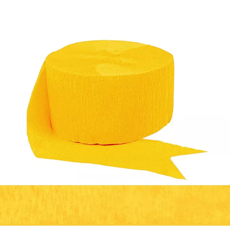 Crepe Paper Streamers Rolls For Party Decoration
