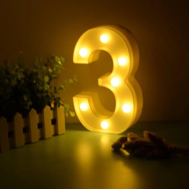 Numbers LED Candles For Birthday, Anniversary Cake Decoration and Celebration