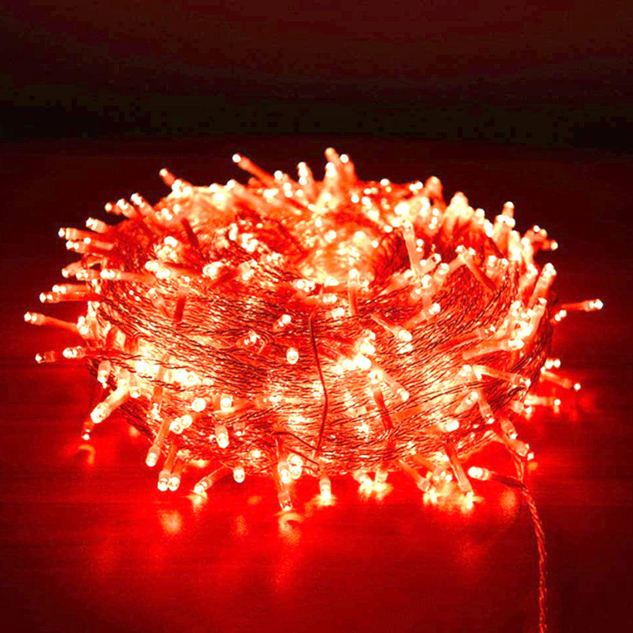 Electric Operated Still Fairy Lights - 18 Feet Length for Home / Party Decoration
