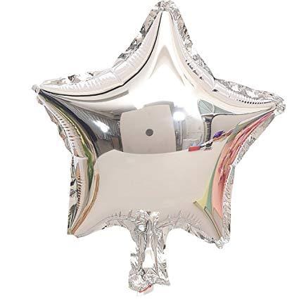 Star Shaped Foil Balloon For Party Decoration and Celebration (Pack of 2)
