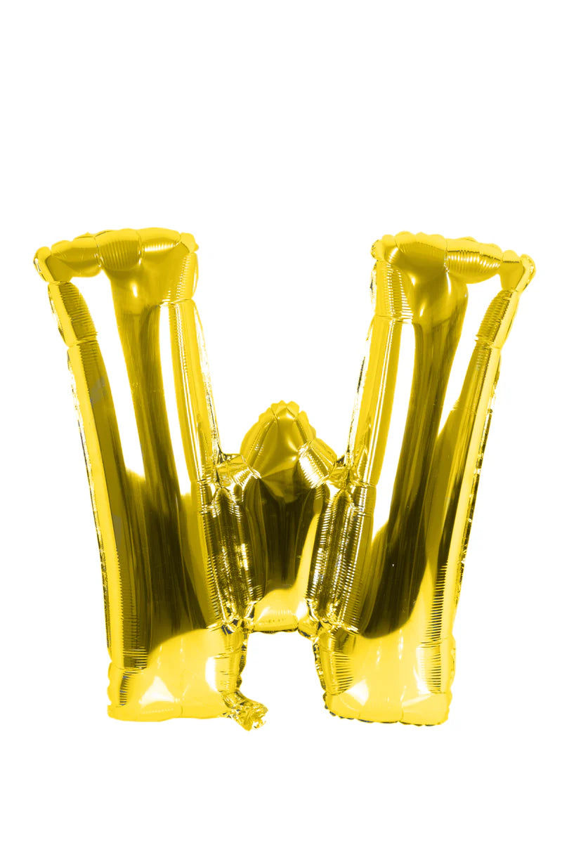 Golden Alphabet Foil Balloon For Birthday, Anniversary, Bridal Shower Celebration and Decoration