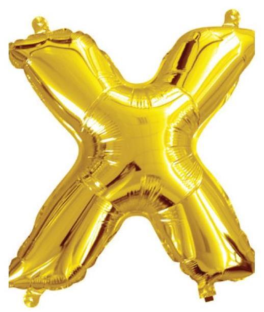 Golden Alphabet Foil Balloon For Birthday, Anniversary, Bridal Shower Celebration and Decoration