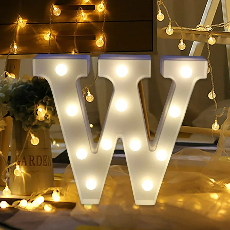 Alphabets LED Candles For Birthday, Anniversary Cake Decoration and Celebration