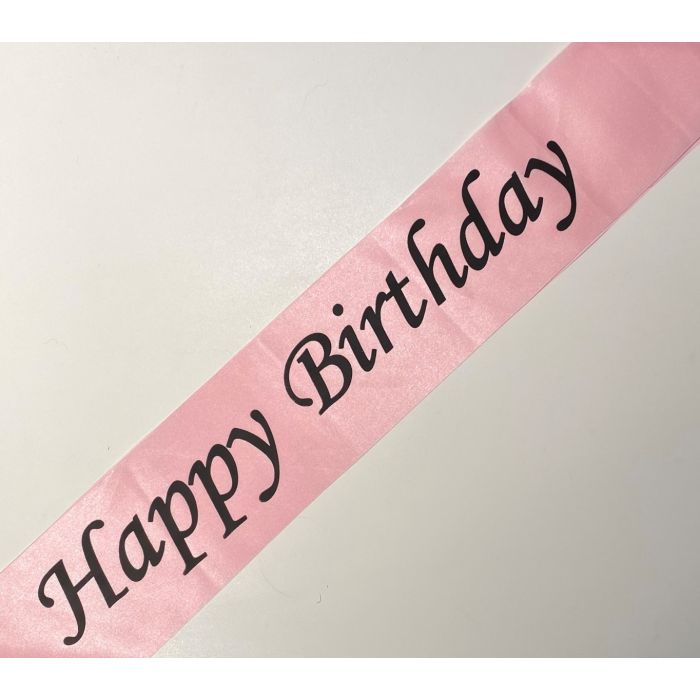 Happy Birthday Sash For Birthday Party Decoration