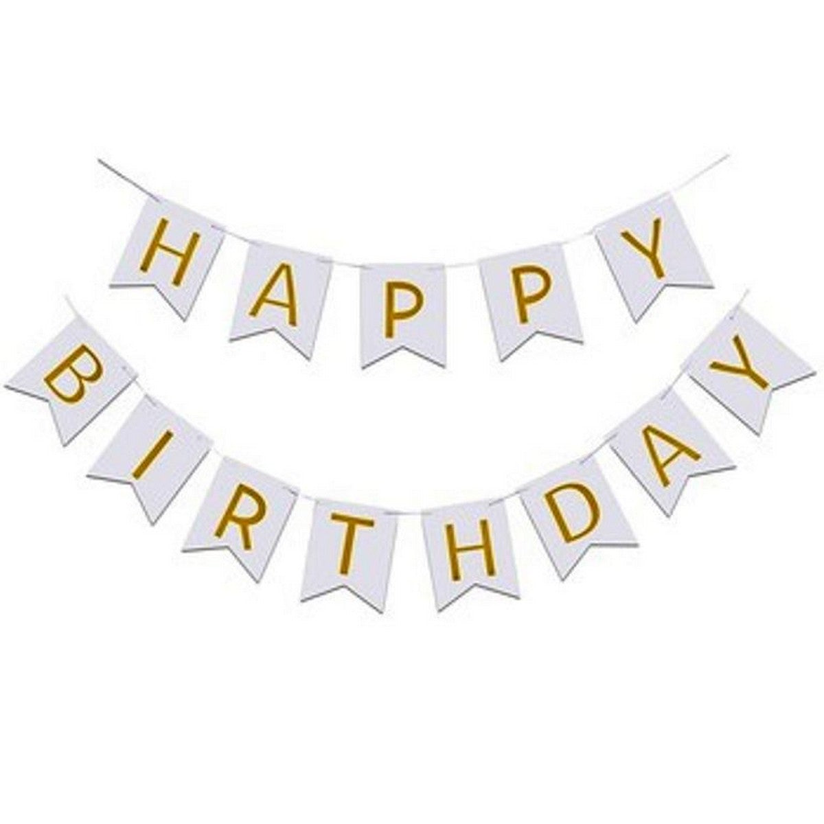 Happy Birthday Card Banner for Decoration and Birthday Celebration