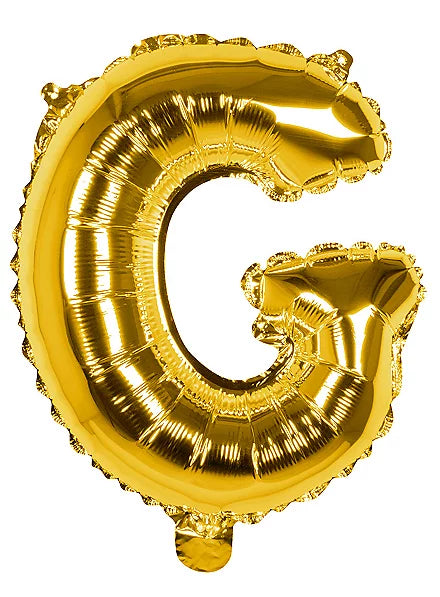 Golden Alphabet Foil Balloon For Birthday, Anniversary, Bridal Shower Celebration and Decoration