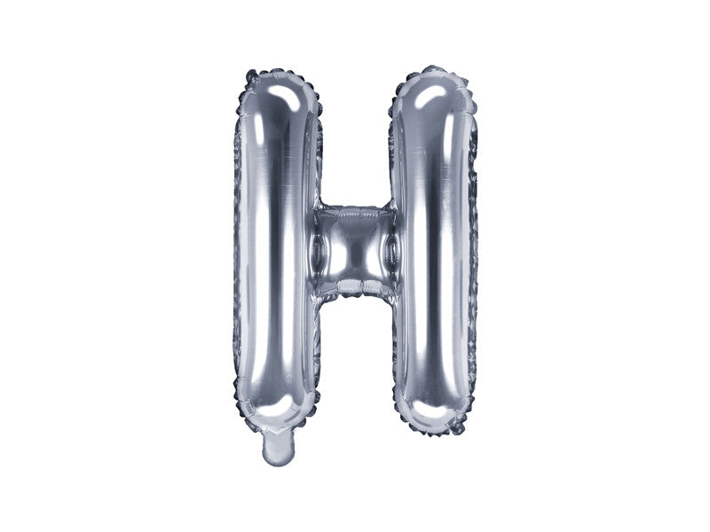 Silver Alphabet Foil Balloon For Birthday, Anniversary, Bridal Shower Celebration and Decoration