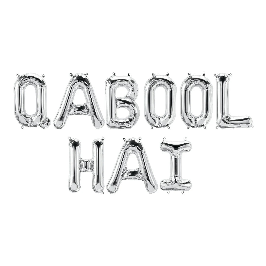 Qabool Hai Foil Balloon