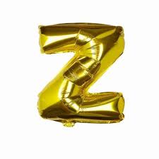 Golden Alphabet Foil Balloon For Birthday, Anniversary, Bridal Shower Celebration and Decoration