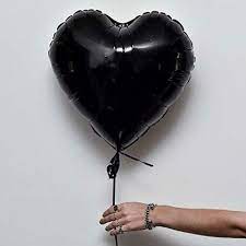 Heart Shaped Foil Balloon For Party Decoration and Celebration (Pack of 2)