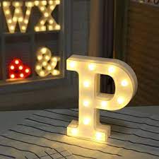 Alphabets LED Candles For Birthday, Anniversary Cake Decoration and Celebration