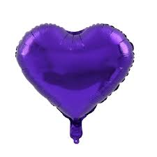 Heart Shaped Foil Balloon For Party Decoration and Celebration (Pack of 2)