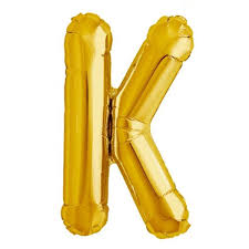 Golden Alphabet Foil Balloon For Birthday, Anniversary, Bridal Shower Celebration and Decoration