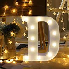 Alphabets LED Candles For Birthday, Anniversary Cake Decoration and Celebration