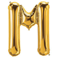 Golden Alphabet Foil Balloon For Birthday, Anniversary, Bridal Shower Celebration and Decoration