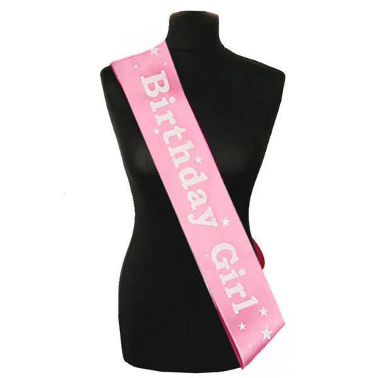 Birthday Girl Sash For Birthday Party Decoration