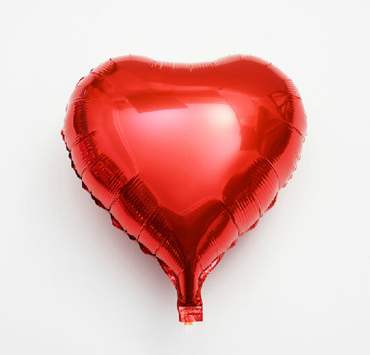 Heart Shape Foil Balloon For Party Decoration and Celebration (Pack of 2)