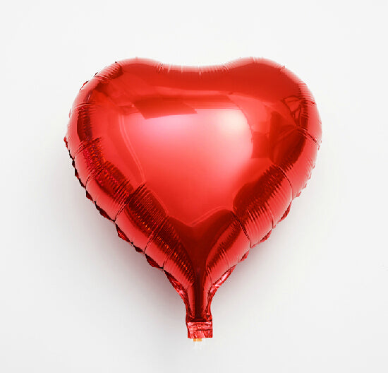 Heart Shaped Foil Balloon For Party Decoration and Celebration (Pack of 5)