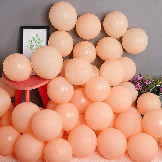 Peach Color  Pastel Macaron  Balloons Birthday Wedding Baby Shower Party Decoration