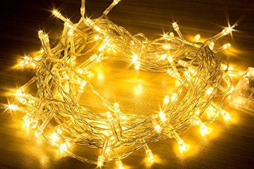 Electric Operated Still Fairy Lights - 18 Feet Length for Home / Party Decoration