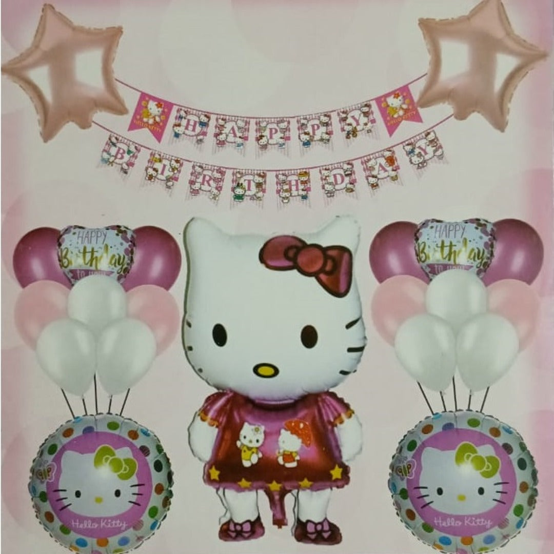 Hello Kitty Theme Foil Balloon Theme Decoration and Celebration