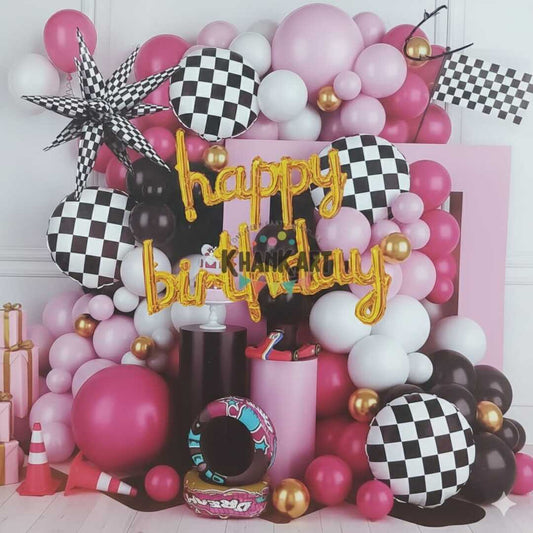 61Pcs Happy Birthday Theme For Party Decoration