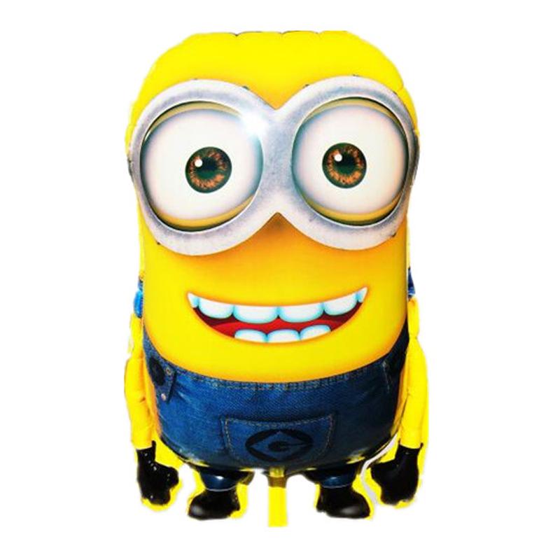 Minion Theme Foil Balloon Foil Balloon Set of -5 Piece For Birthday Day Party