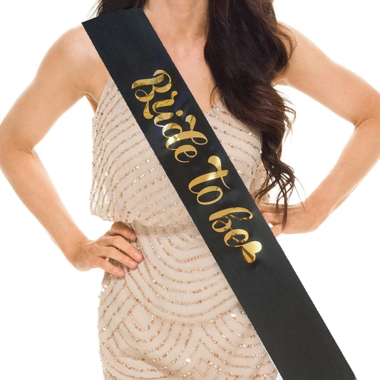 Bride To Be Sash For Birthday Party Decoration