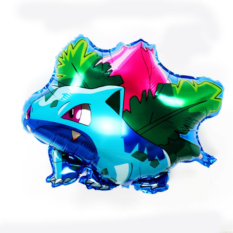 Pokemon Theme Foil Balloon Foil Balloon Set of -5 Piece For Birthday Day Party