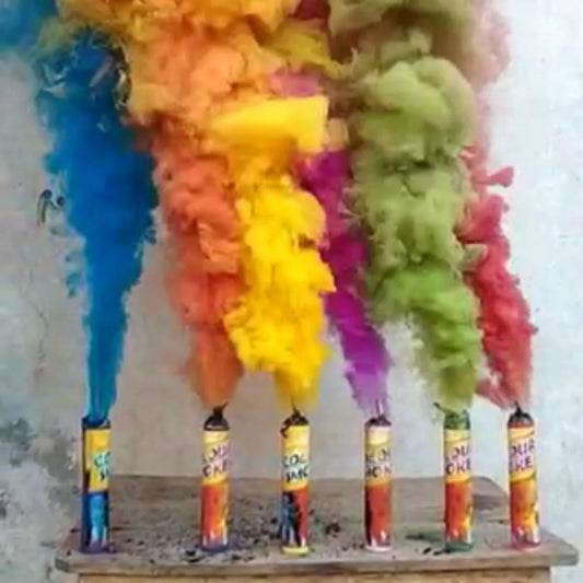 Color smokes Artificial for birthday, Anniversary, Wedding party Decoration and Celebration 5 Piece