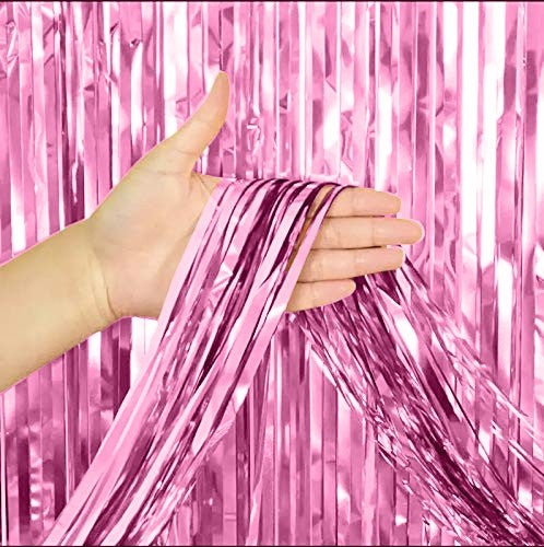Fringes Foil Curtains Best for Back Drop Wall Decoration for Birthday and Parties Celebration