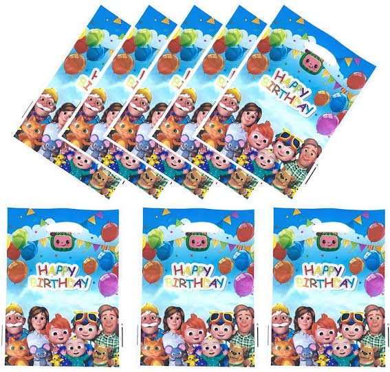 Cocomelon Theme Goody Bags Pack of 10 Piece